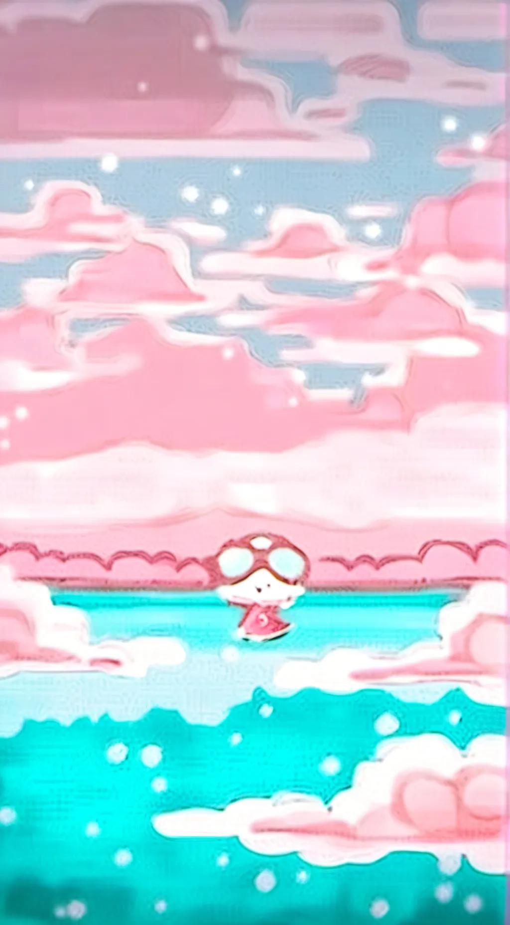 ai character: fruitcake background