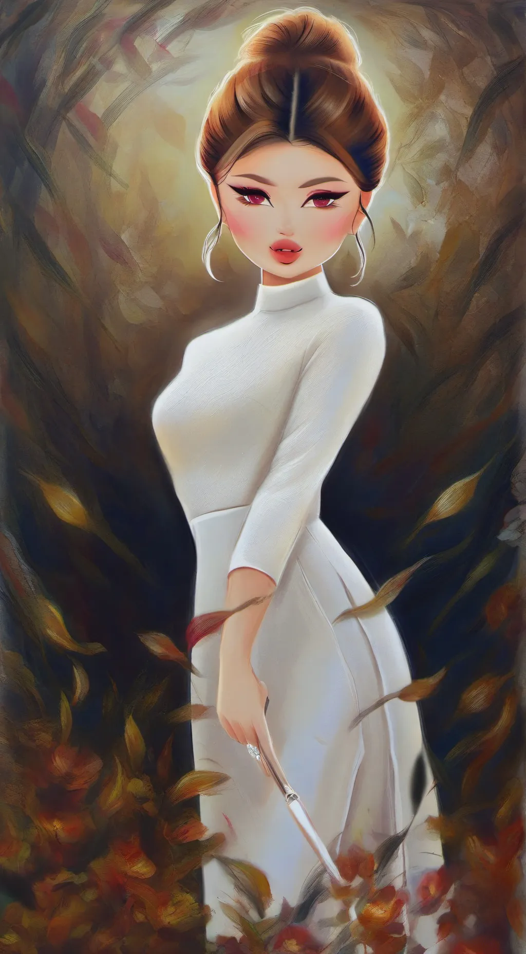 ai character: Lana from dti background