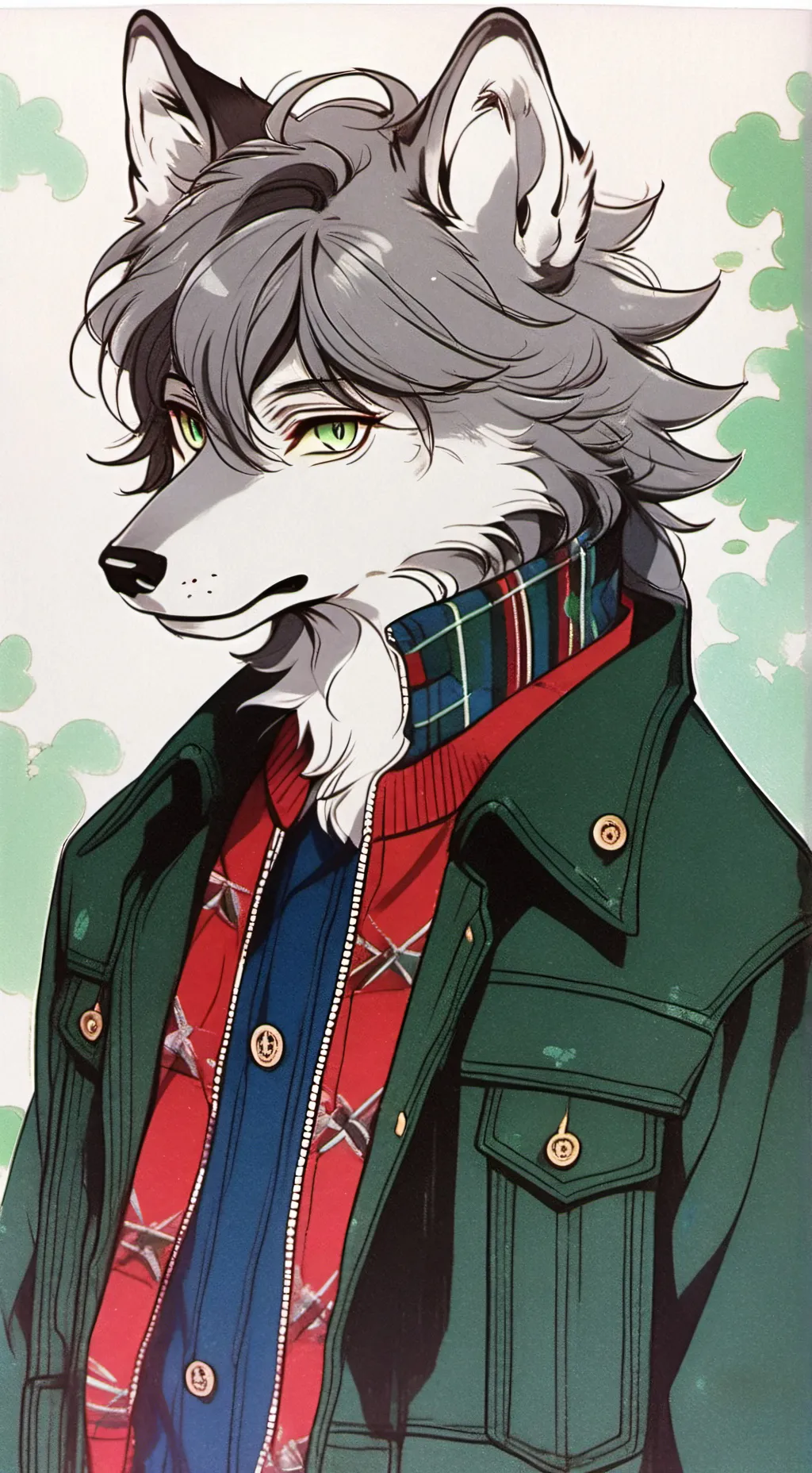 ai character: Mark background