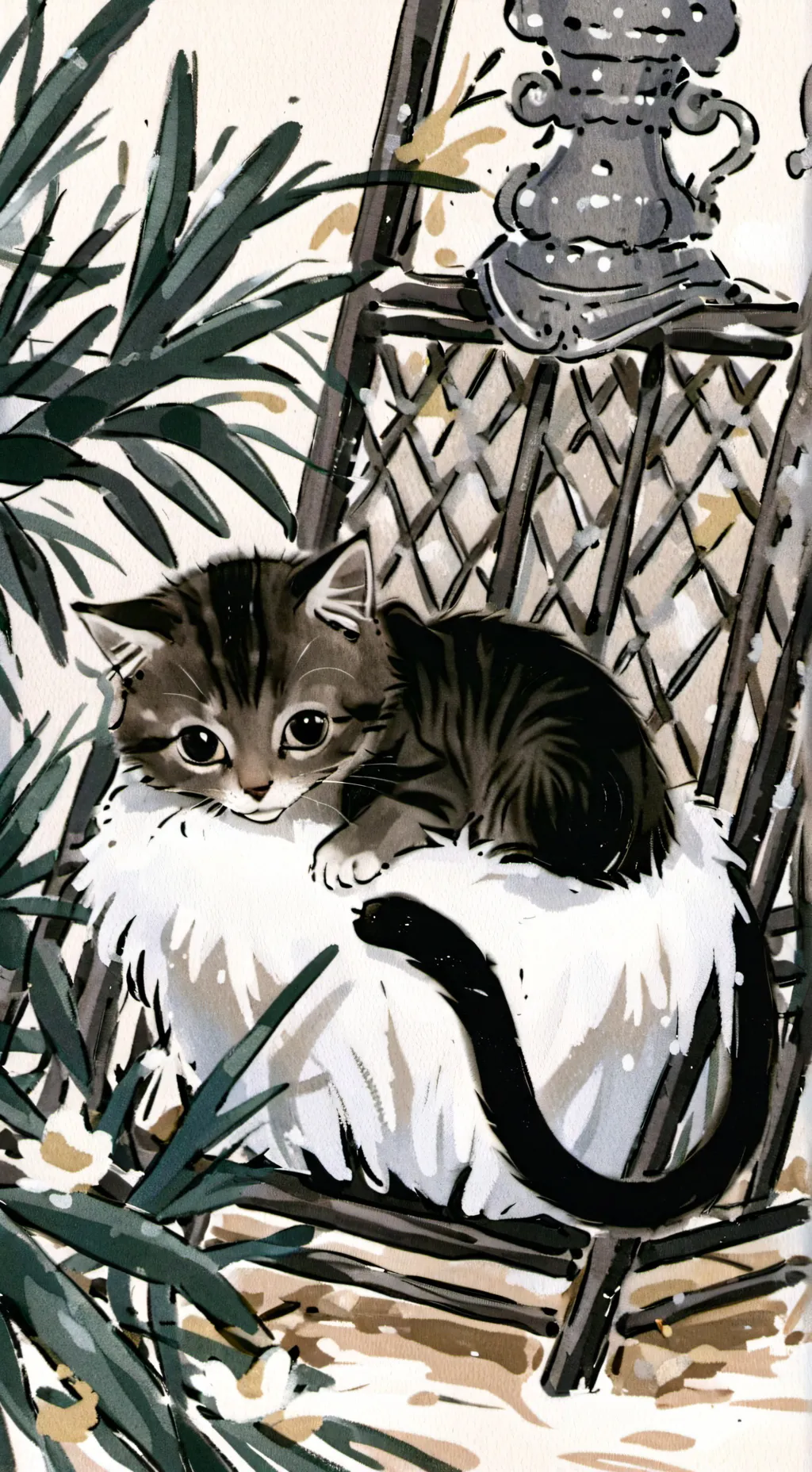 ai character: car sick lana background