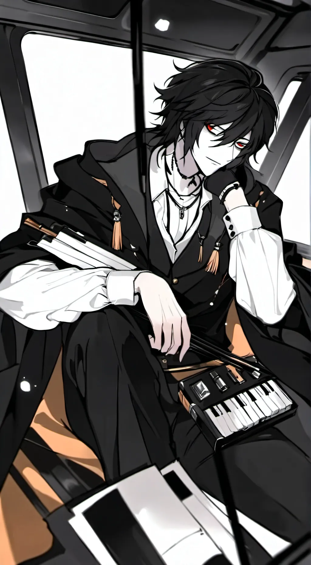 ai character: Мигель-migue background