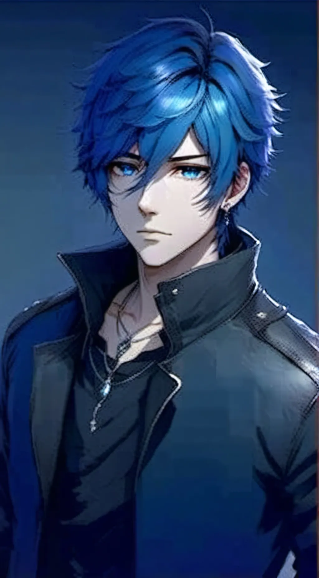 ai character: Luka Cheng  background