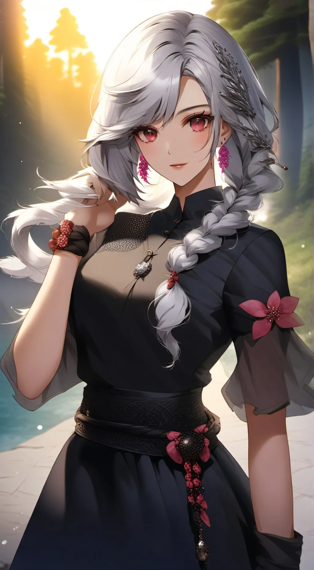 ai character: Aria background