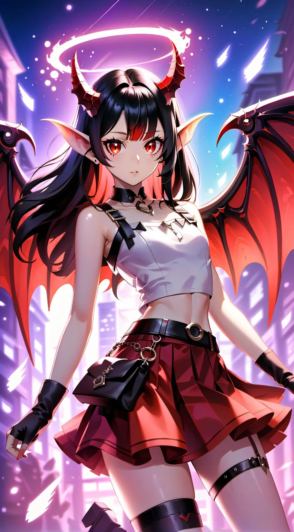 ai character: Anisa 😌💅✨✨ background