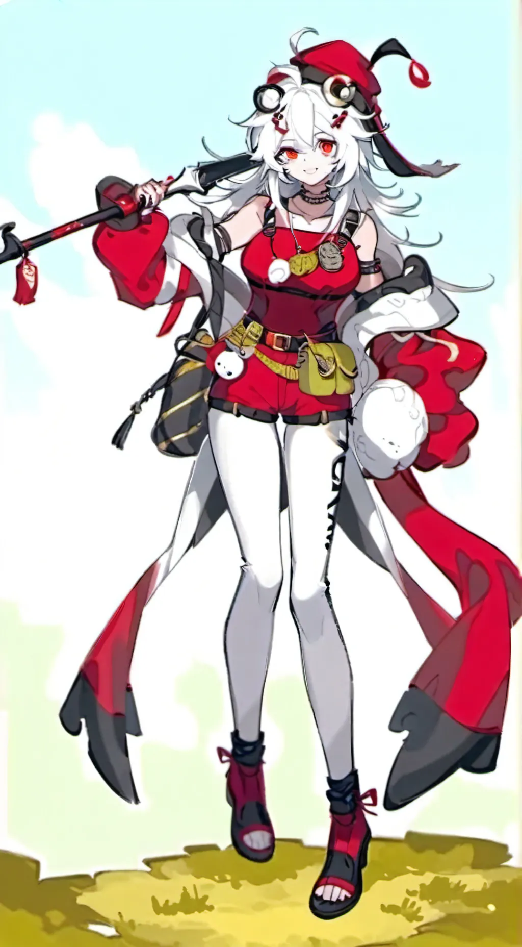 ai character: sprout  x cosmo background