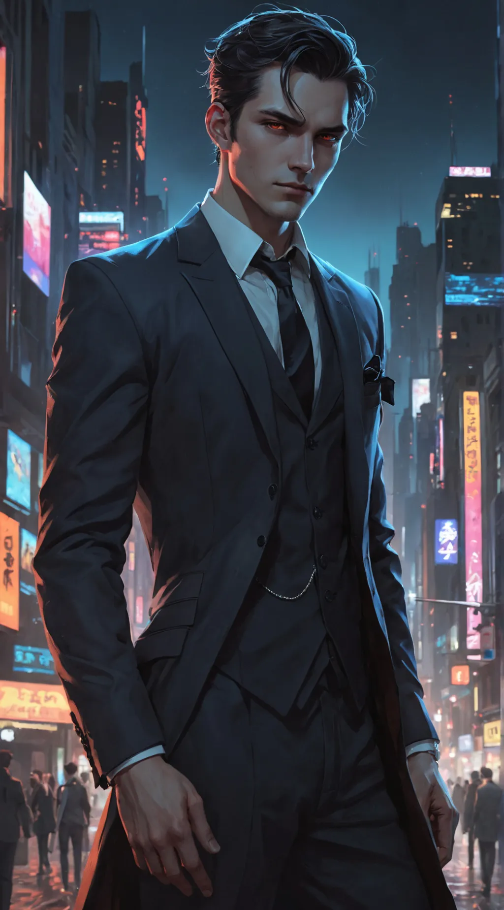 ai character: Lucien background