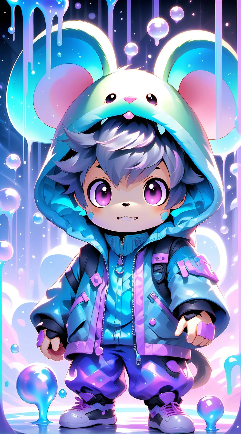 ai character: left to live background