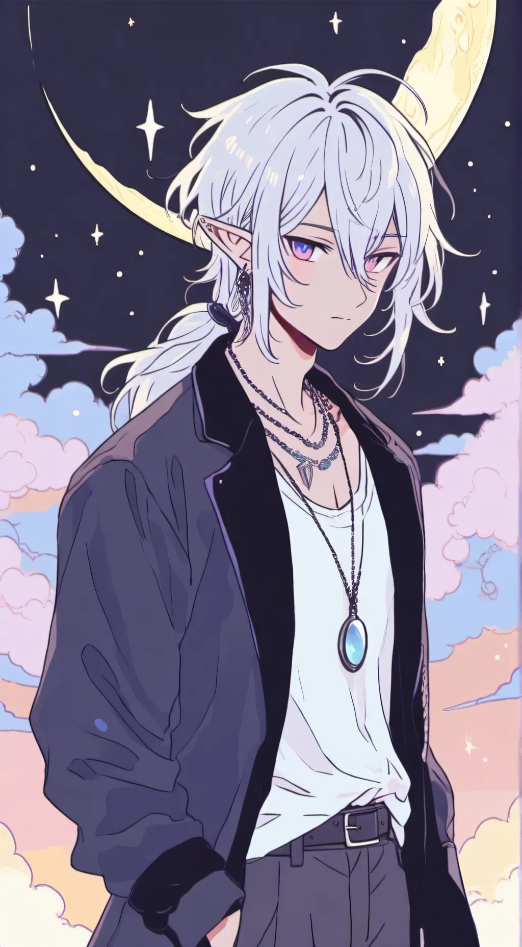 ai character: ~New Life~ background