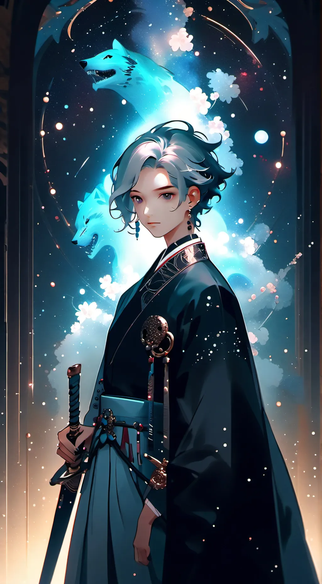 ai character: .  background