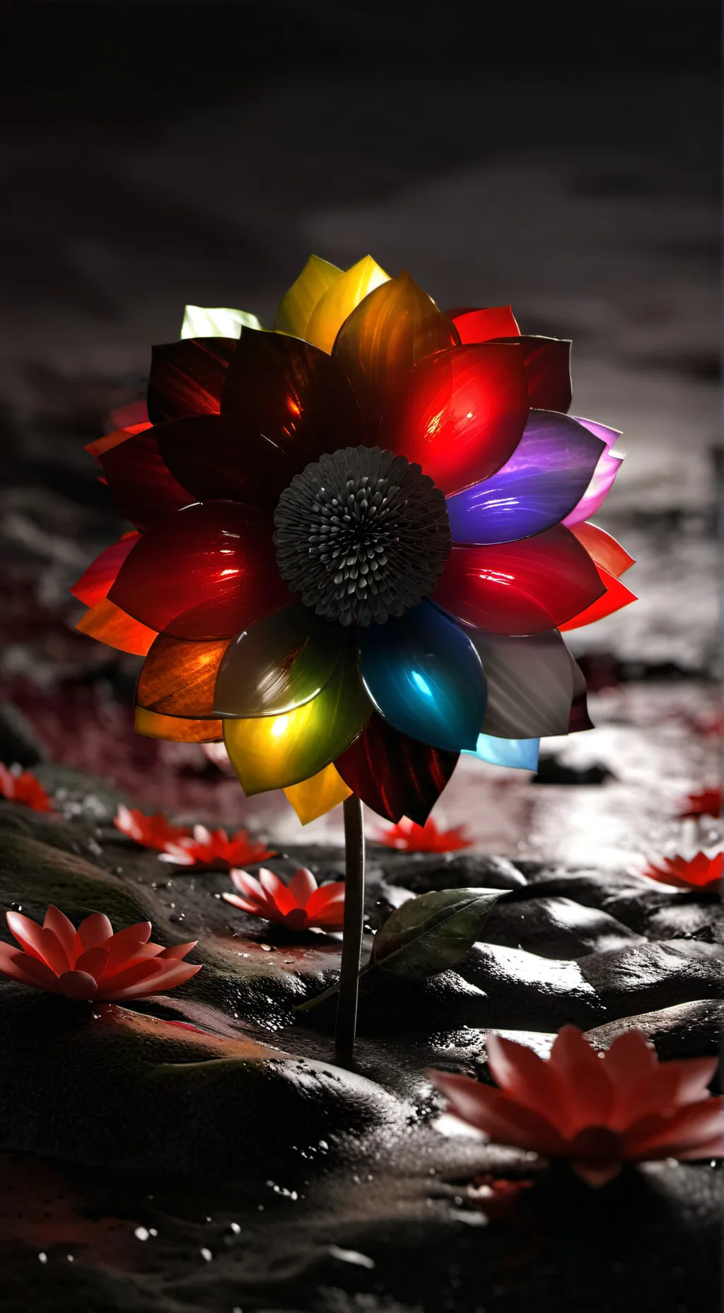 ai character: 100+ Dandy×Astro background