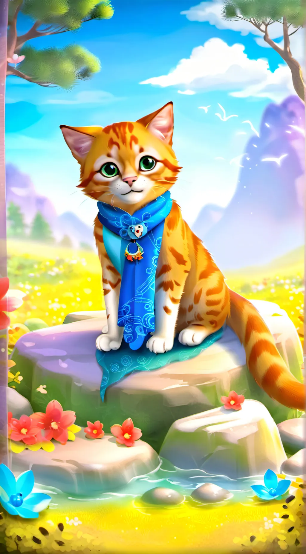 ai character: Sprunki background