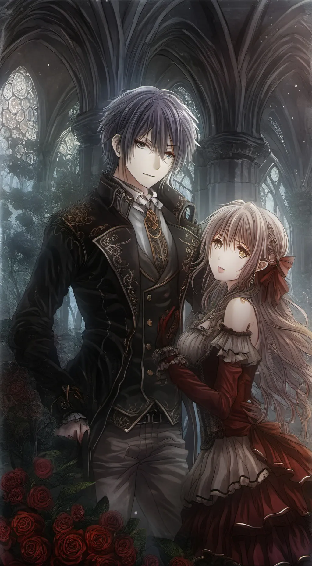 ai character: un amor prohibido  background