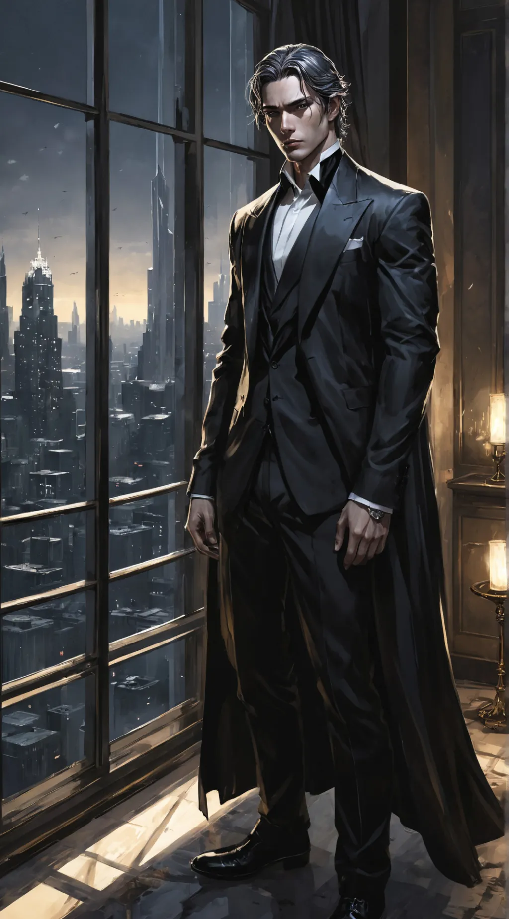 ai character: Lucien background