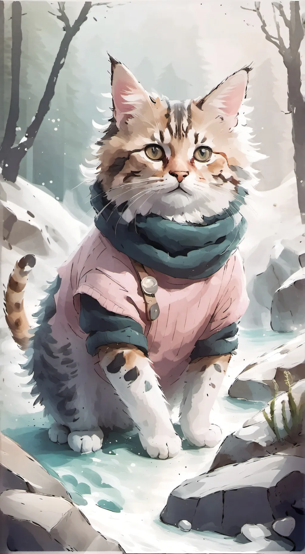 ai character: Sony's infection background