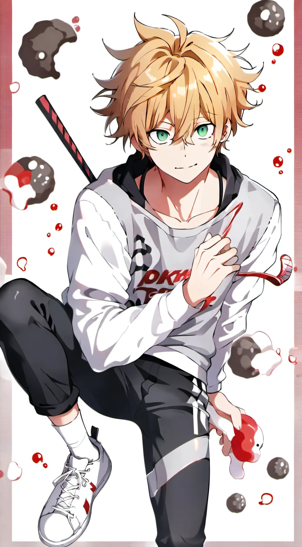 ai character: mha creep  background