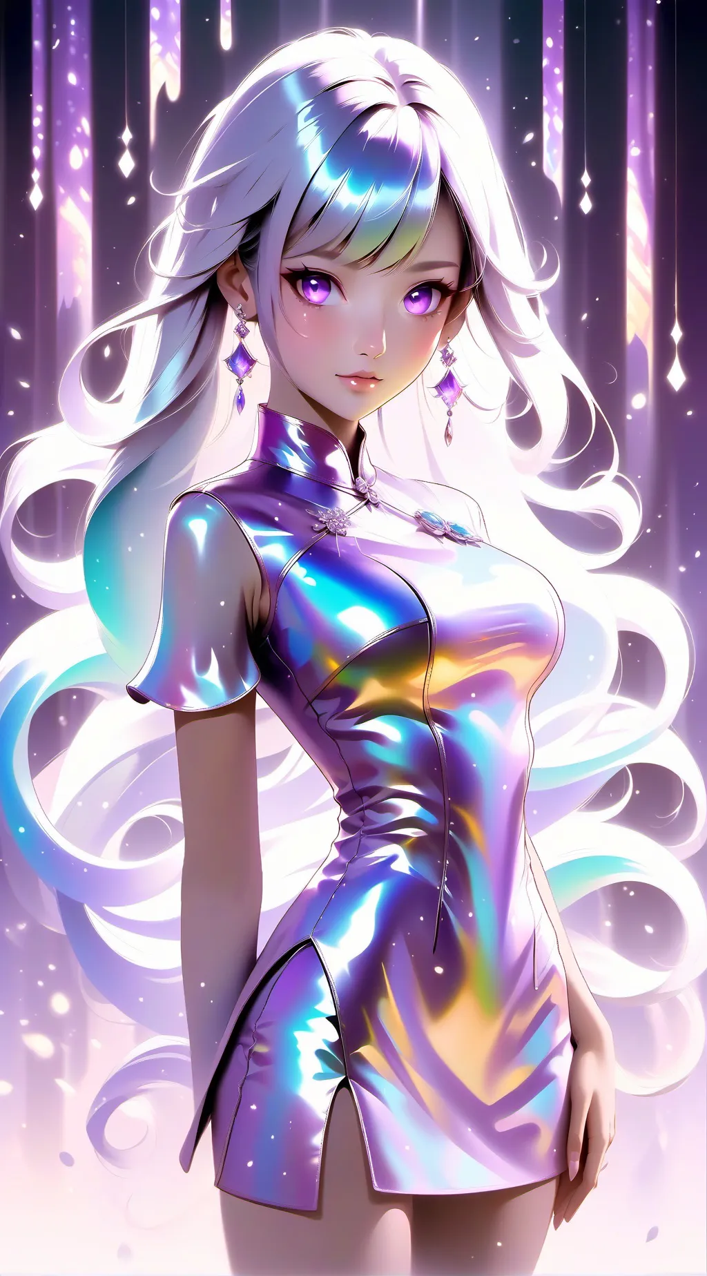 ai character: Leyla  background