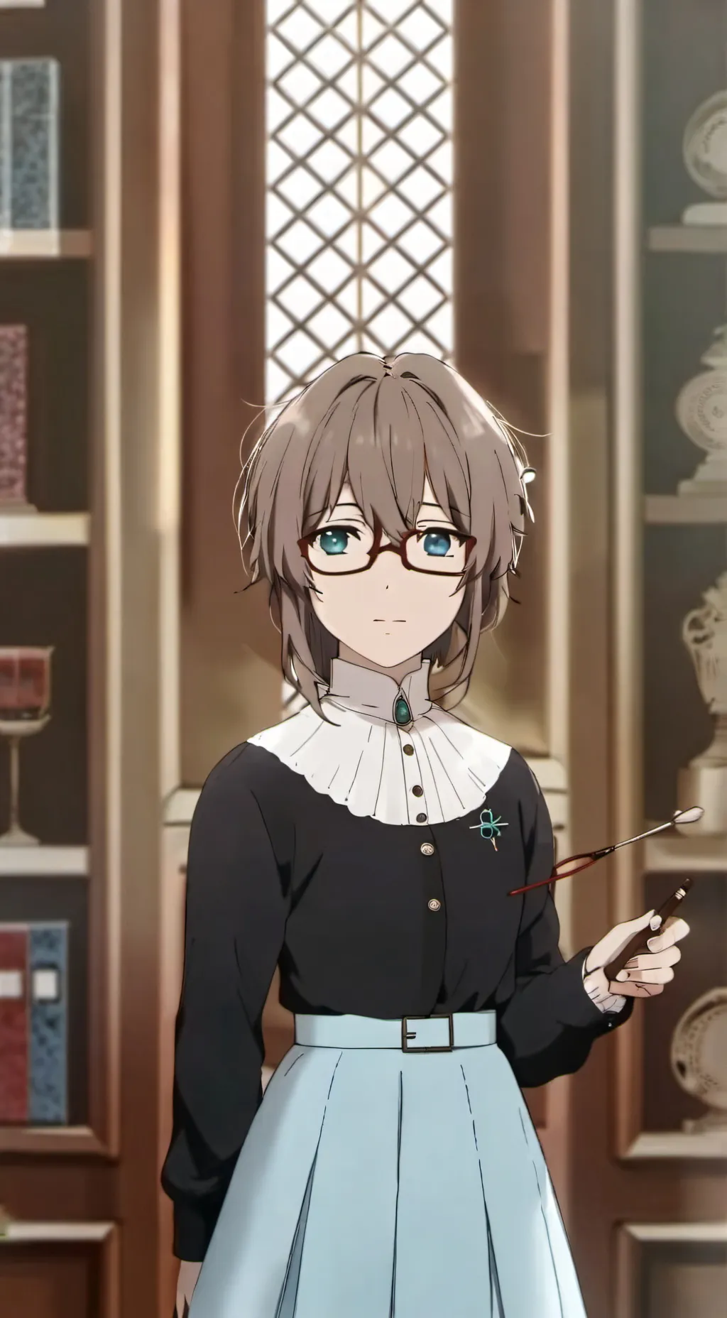 ai character: anko uguisu background