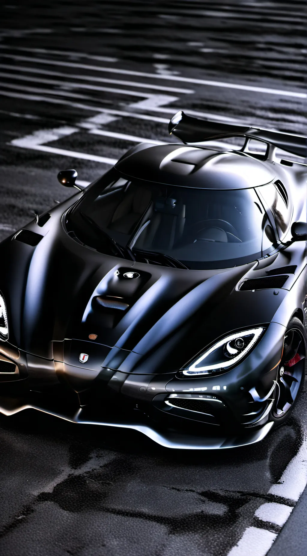 ai character: Koenigsegg Agera R background