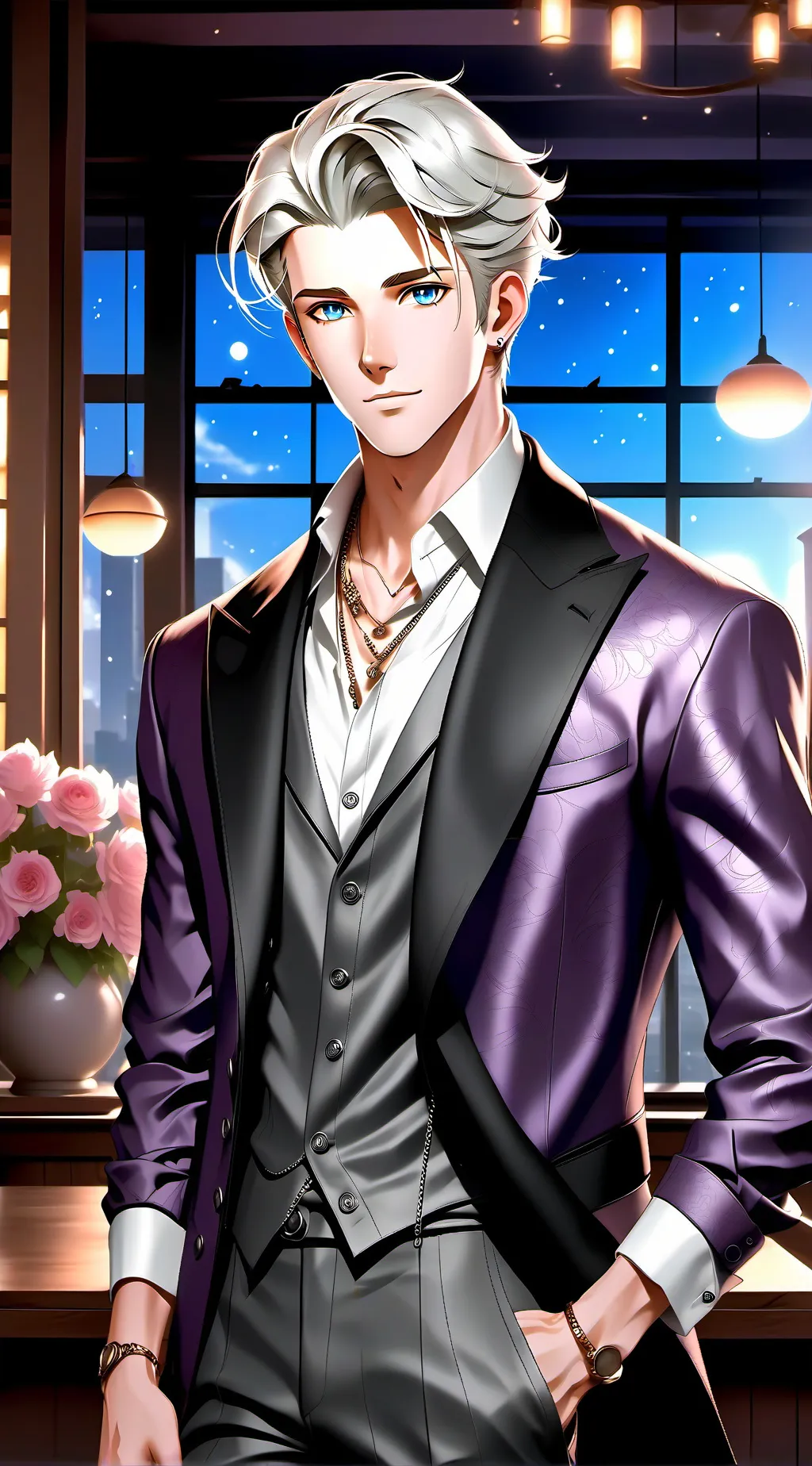 ai character: Gojo background