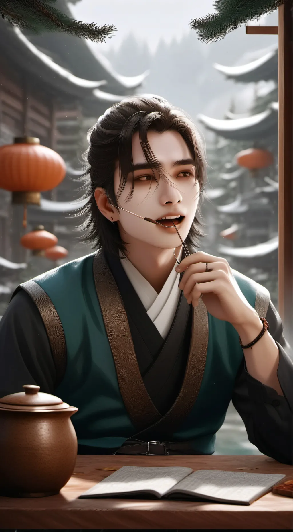 ai character: Hwang Hyunjin background