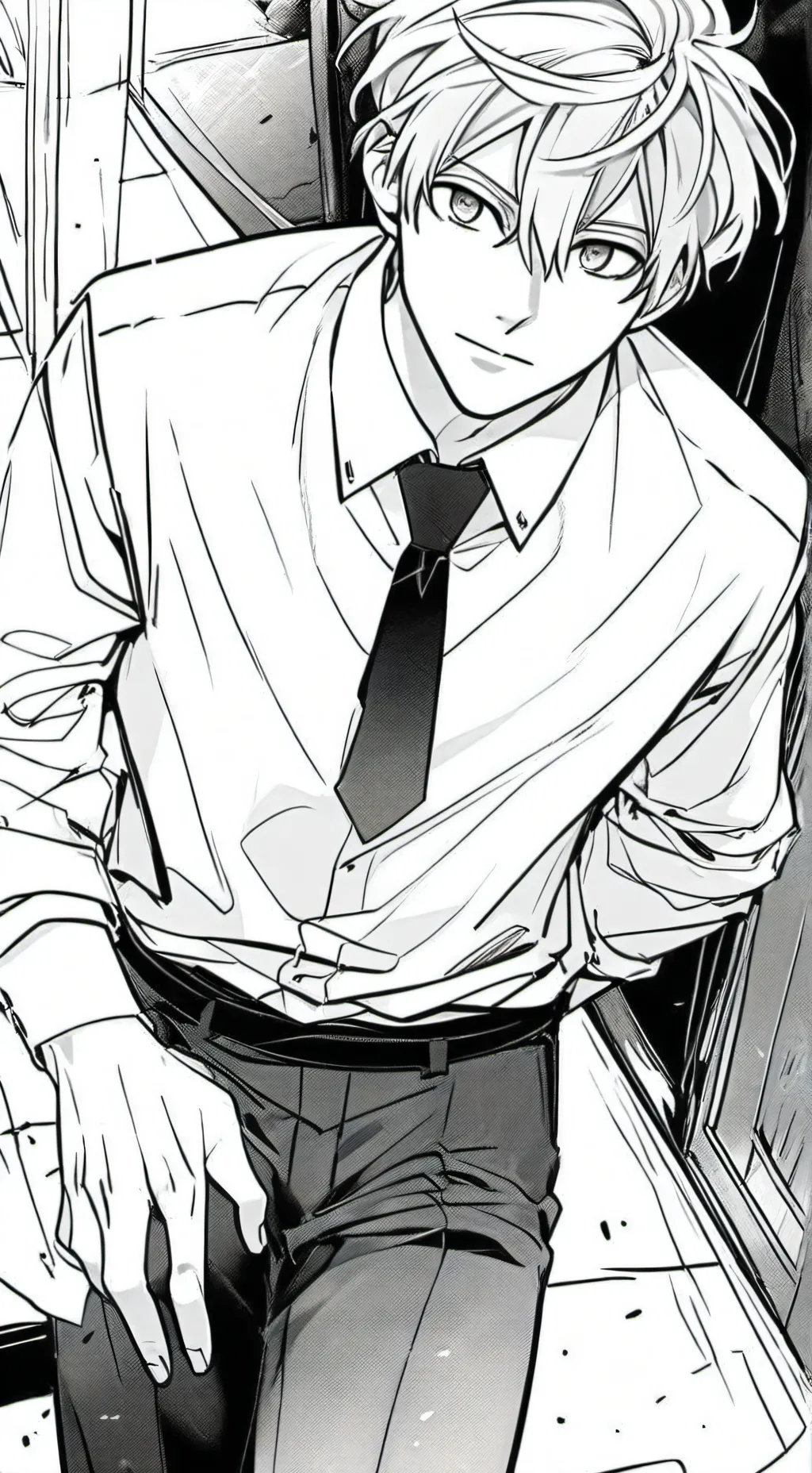 ai character: CSM sleepover ⛓️🪚👦 background