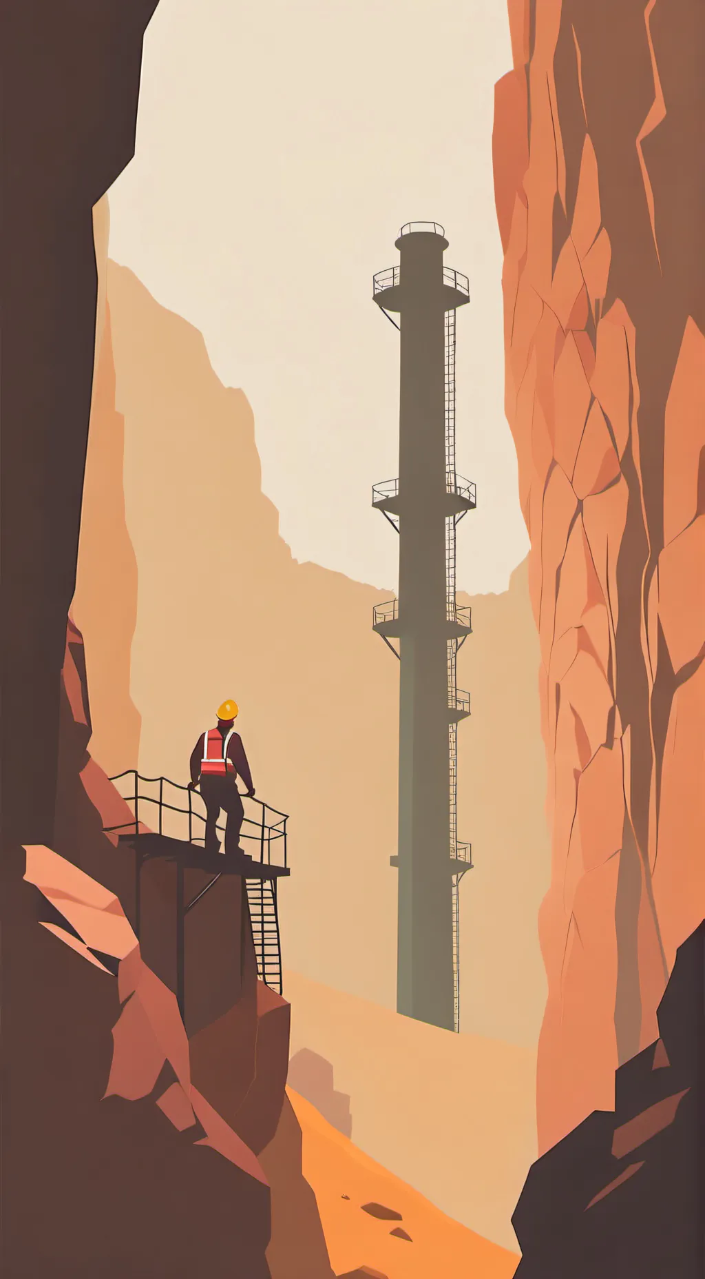 ai character: Mines background