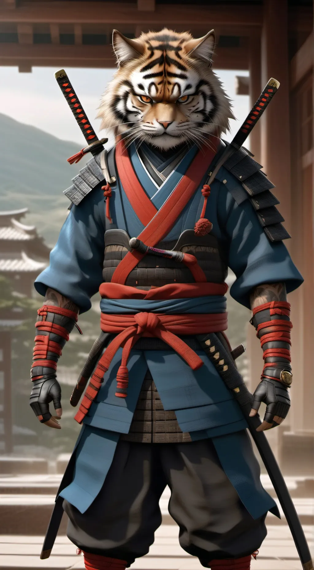 Talkie AI - Chat with Tigre samurai