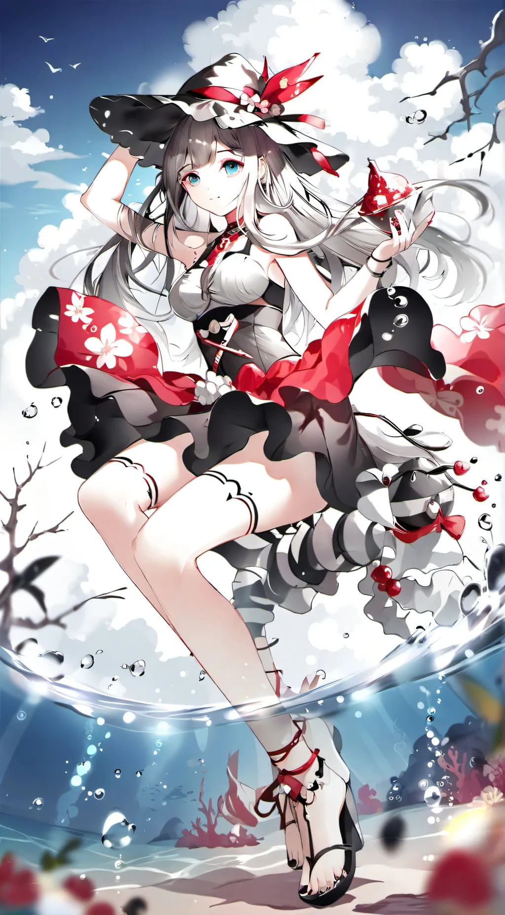 ai character: ochako snap background