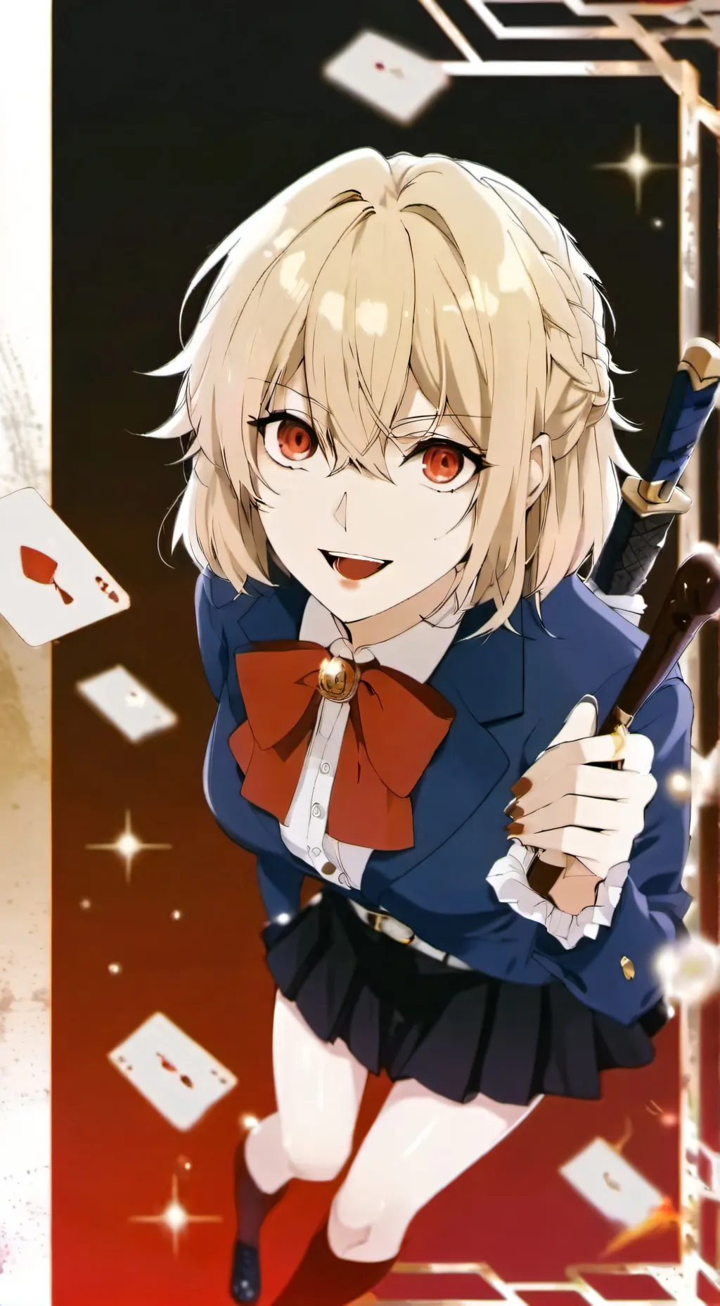 ai character: Sarah background