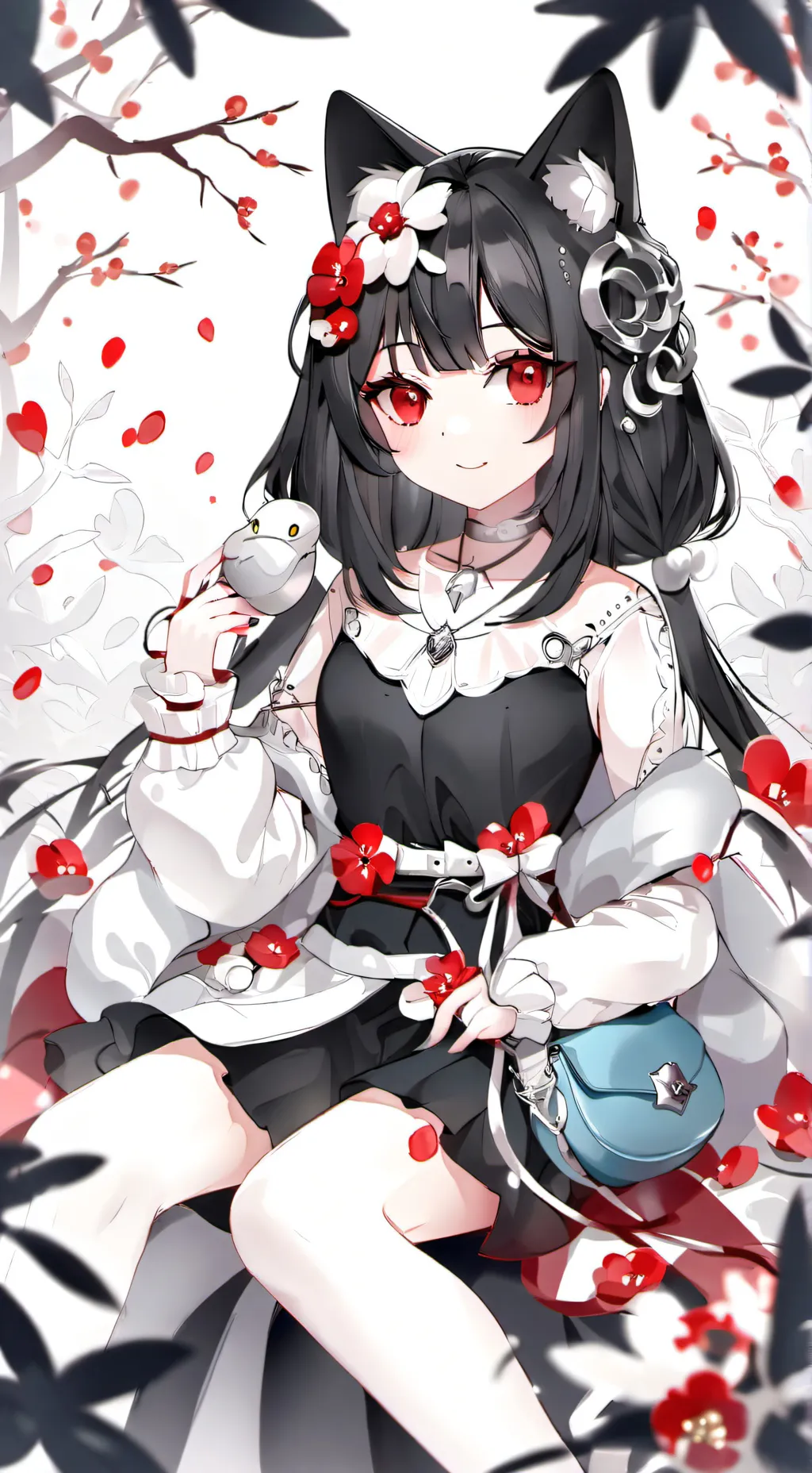 ai character: lily background