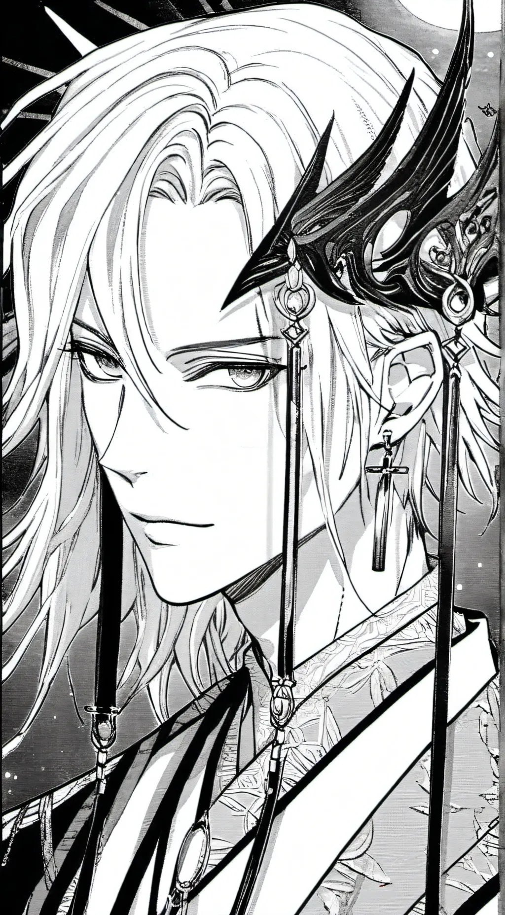 ai character: Léo  background