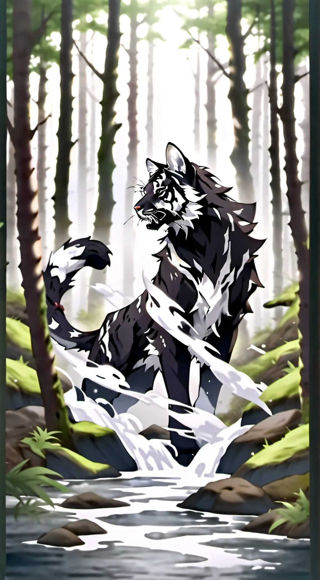 ai character: Midnight background