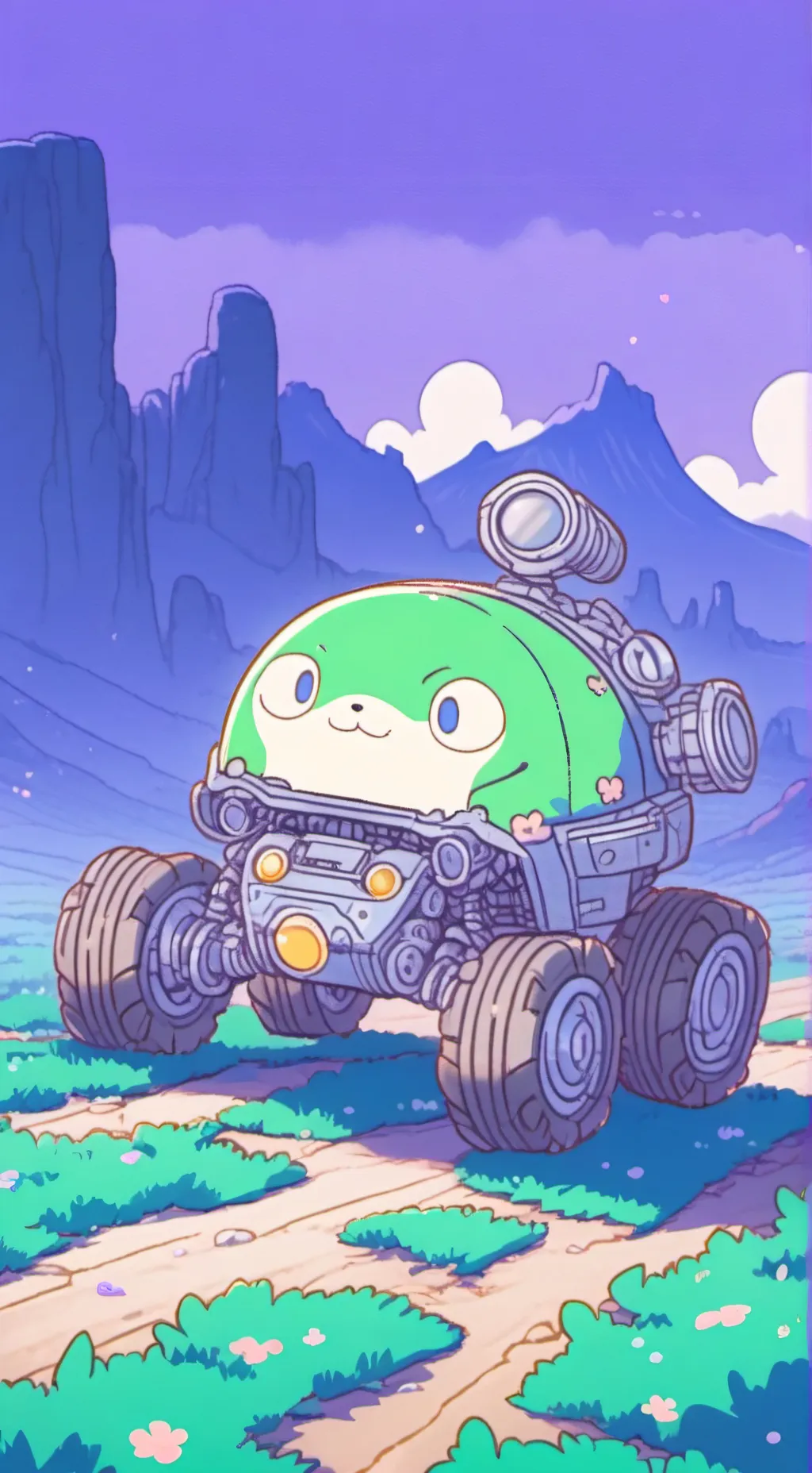 ai character: Emerald (1/5) background