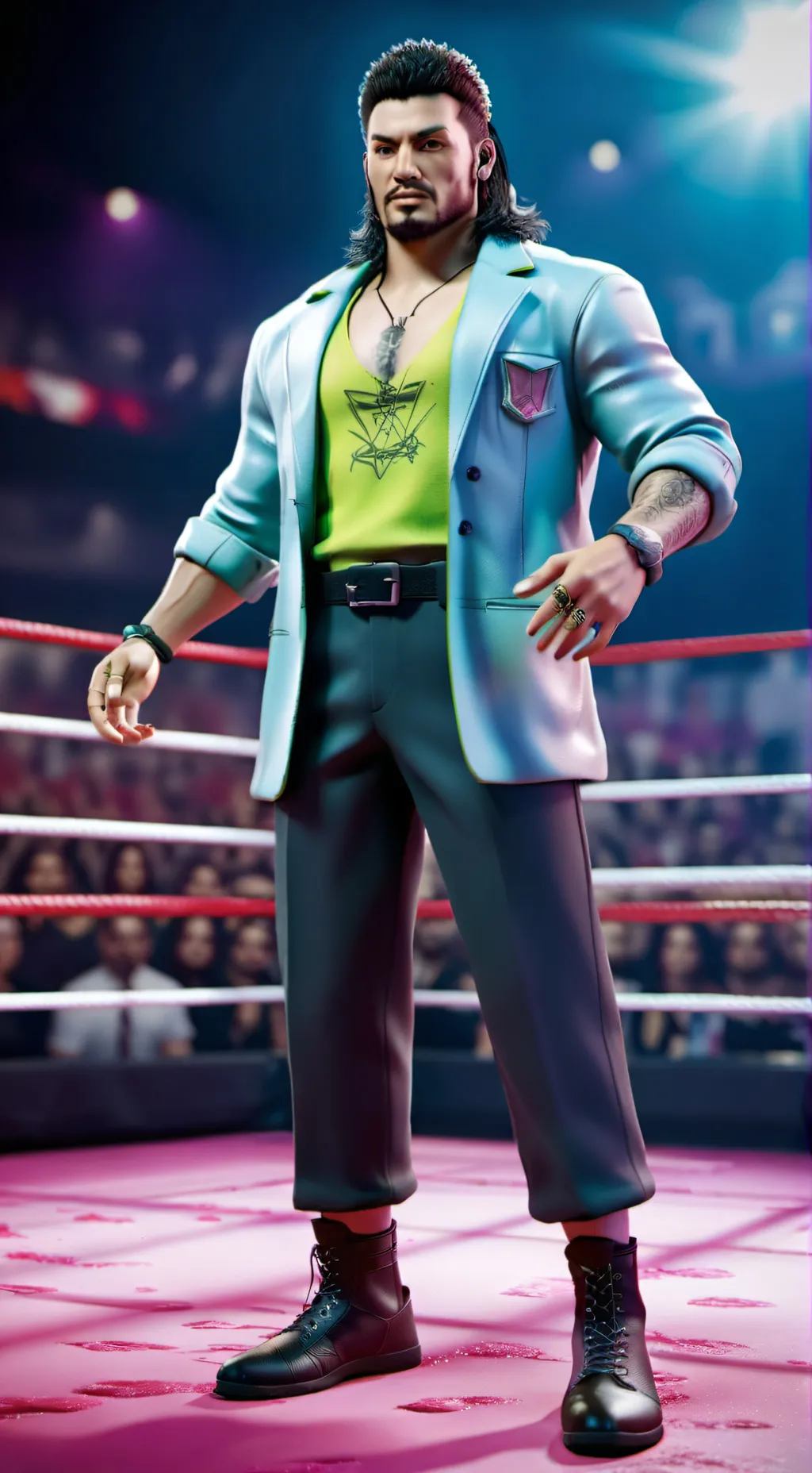 ai character: Dominic mysirio  background