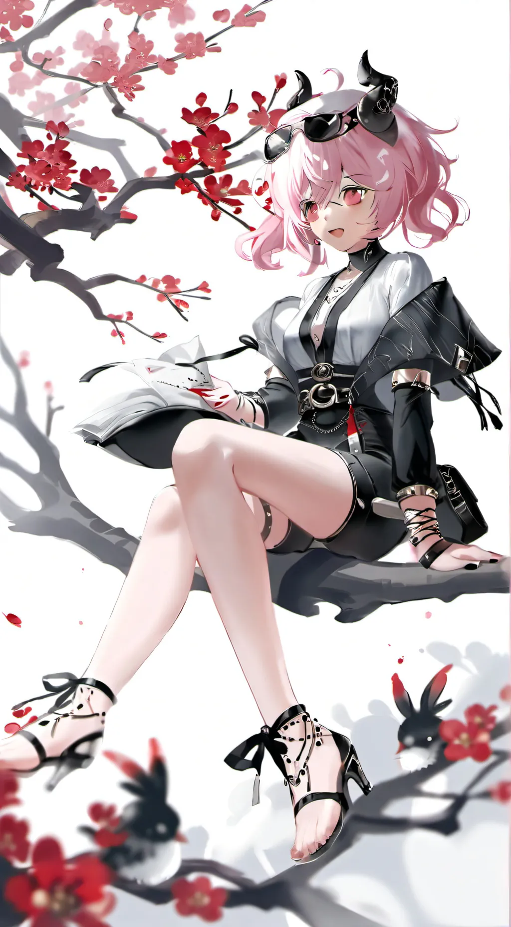 ai character: Akira  background