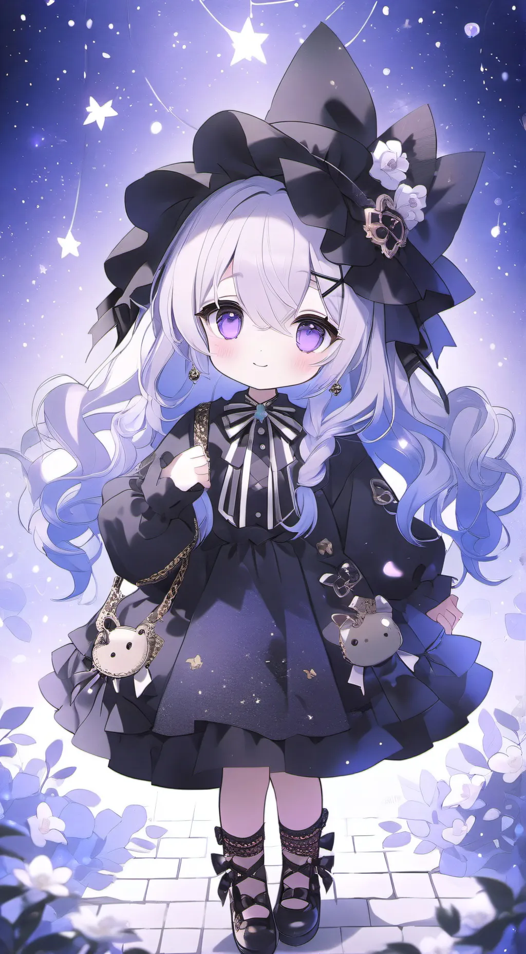 ai character: beso de cuatro background