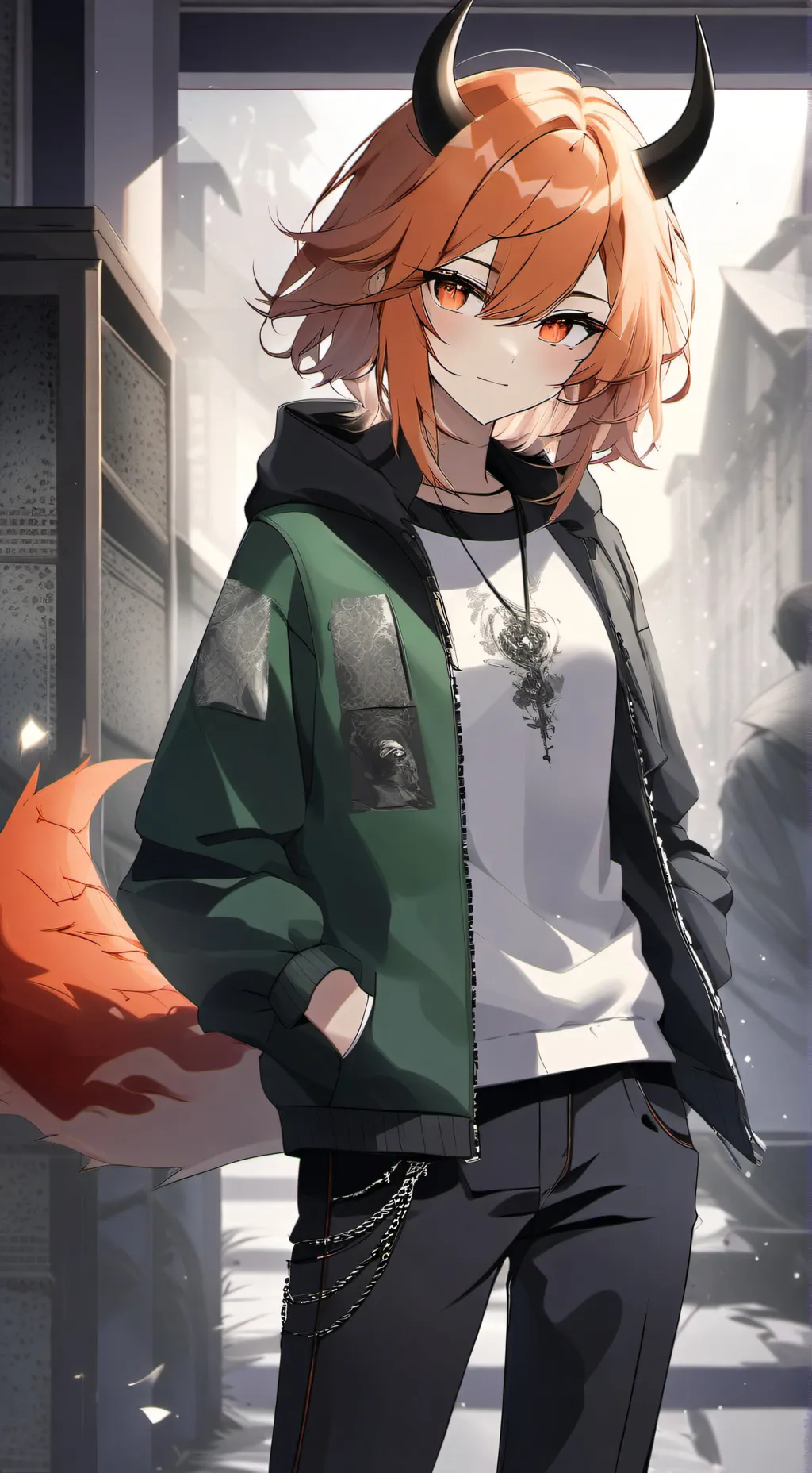 ai character: Alison  background