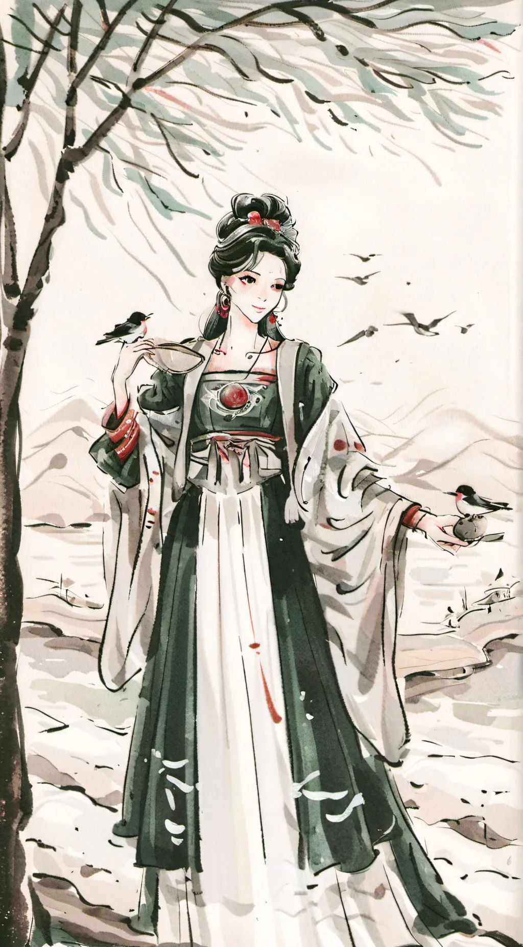 ai character: cloe  background