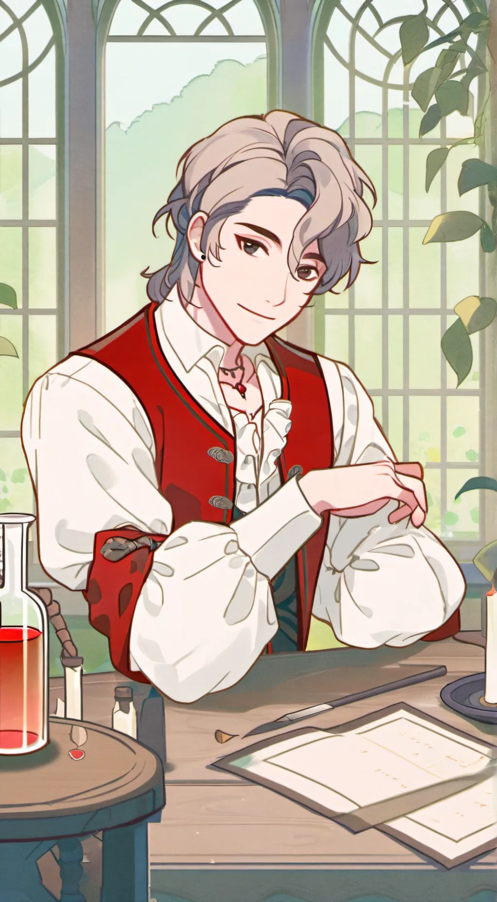 ai character: Mason  background