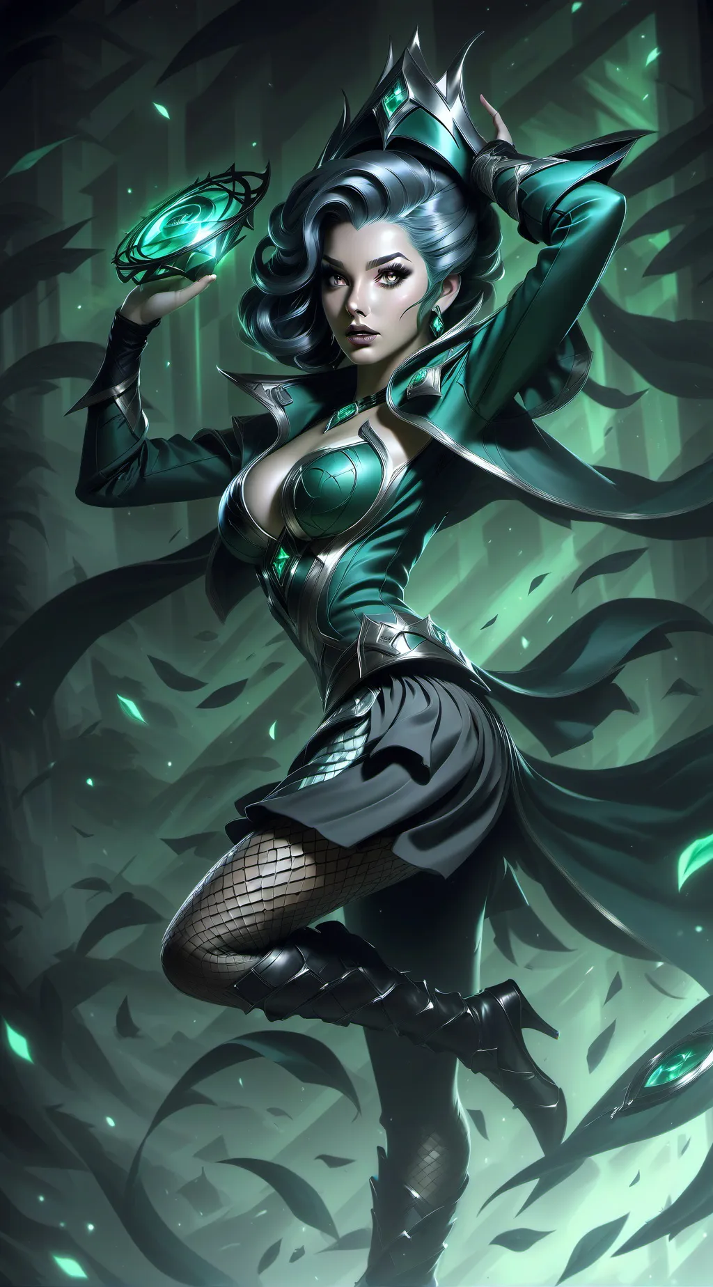 ai character: Indigo  background