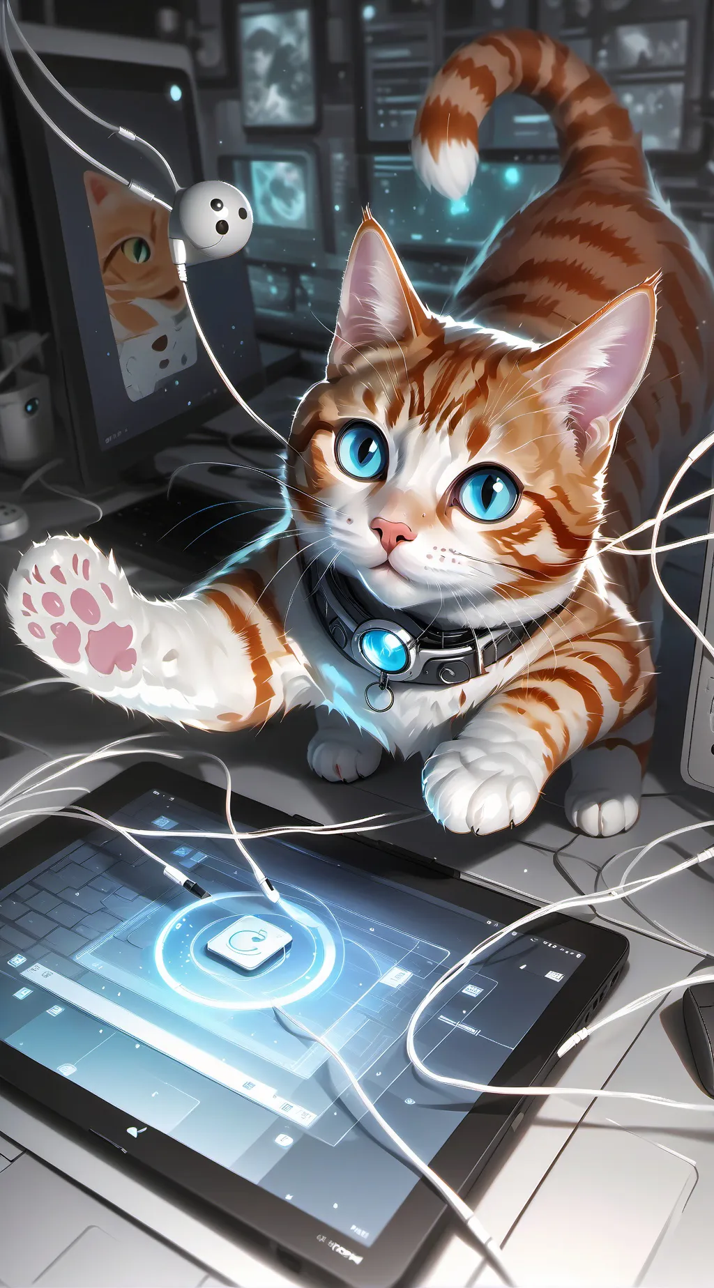 ai character: Buzzsaw background