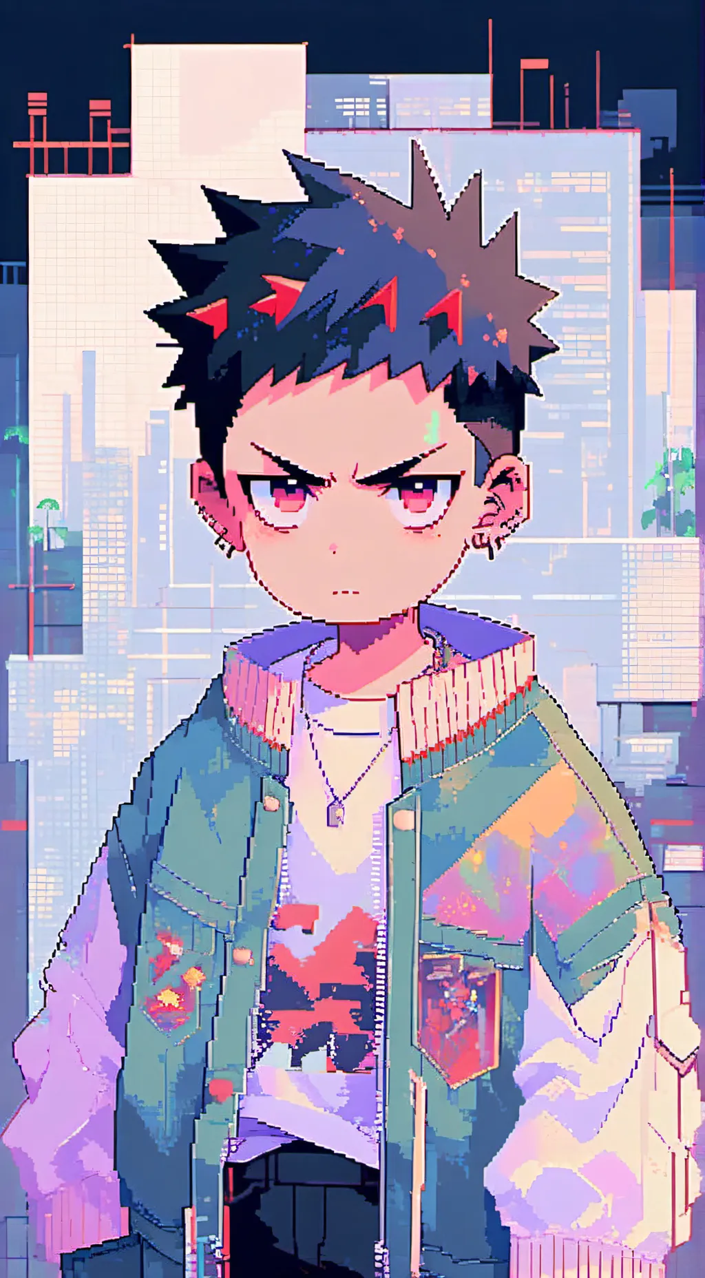 ai character: raddy🟥 background