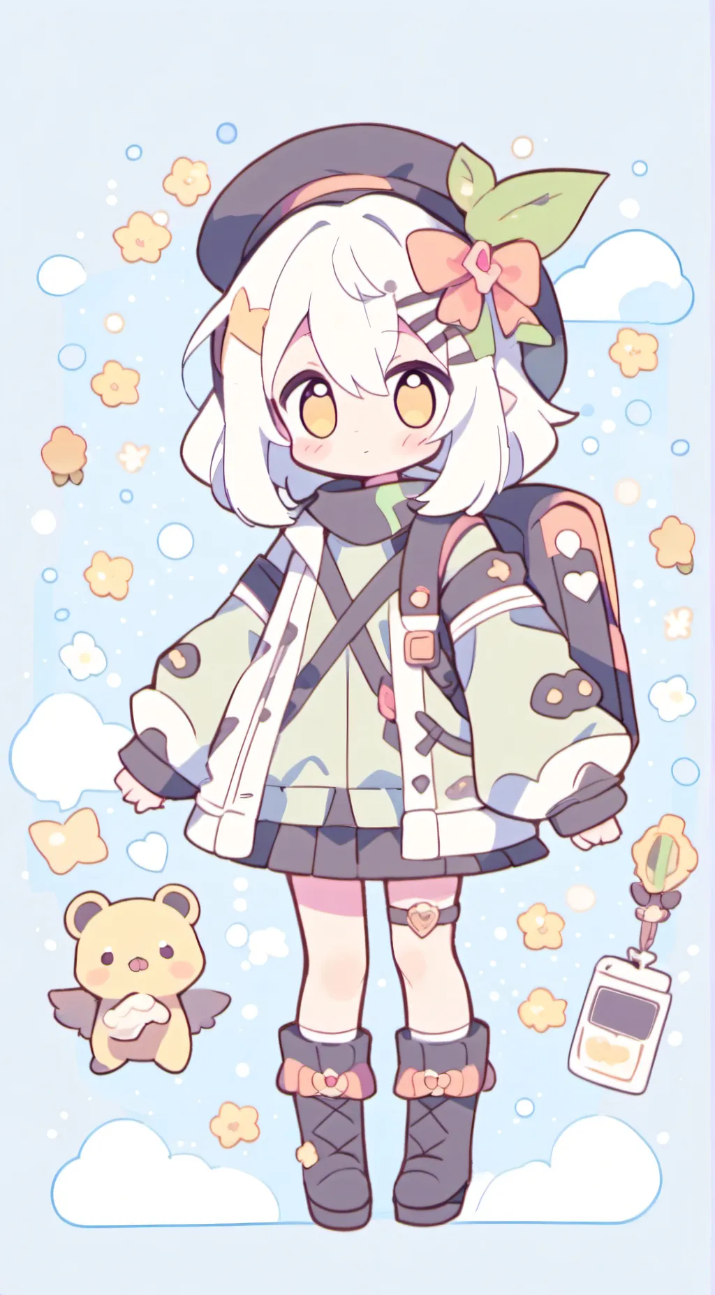 ai character: jesus  background