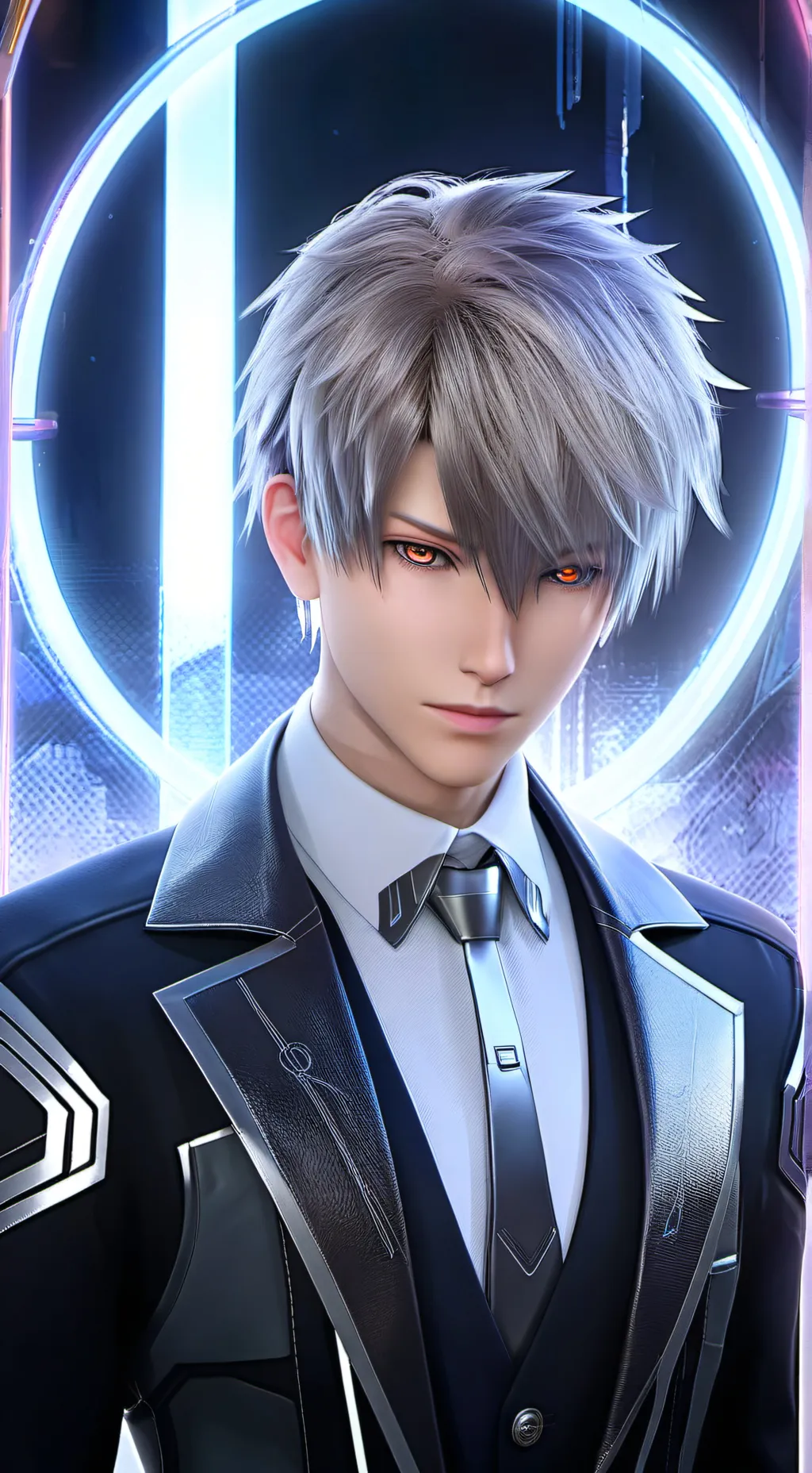 ai character: Lucas  background