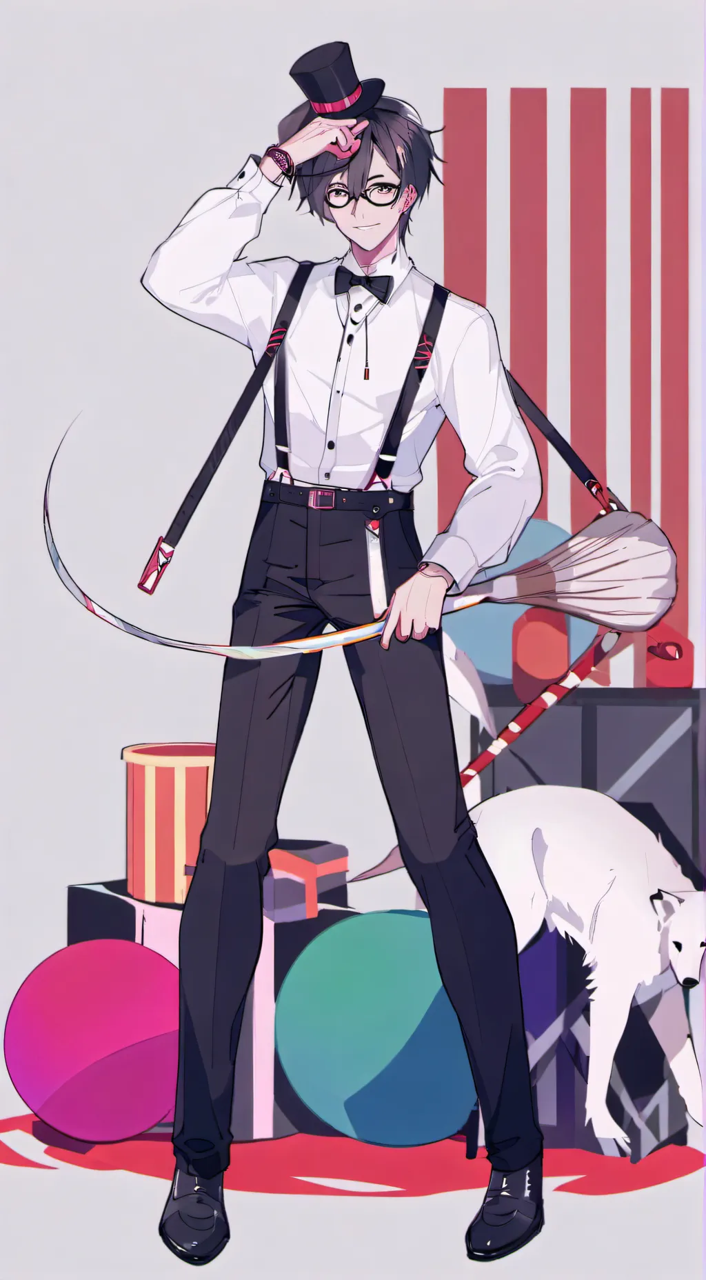 ai character: Caine background