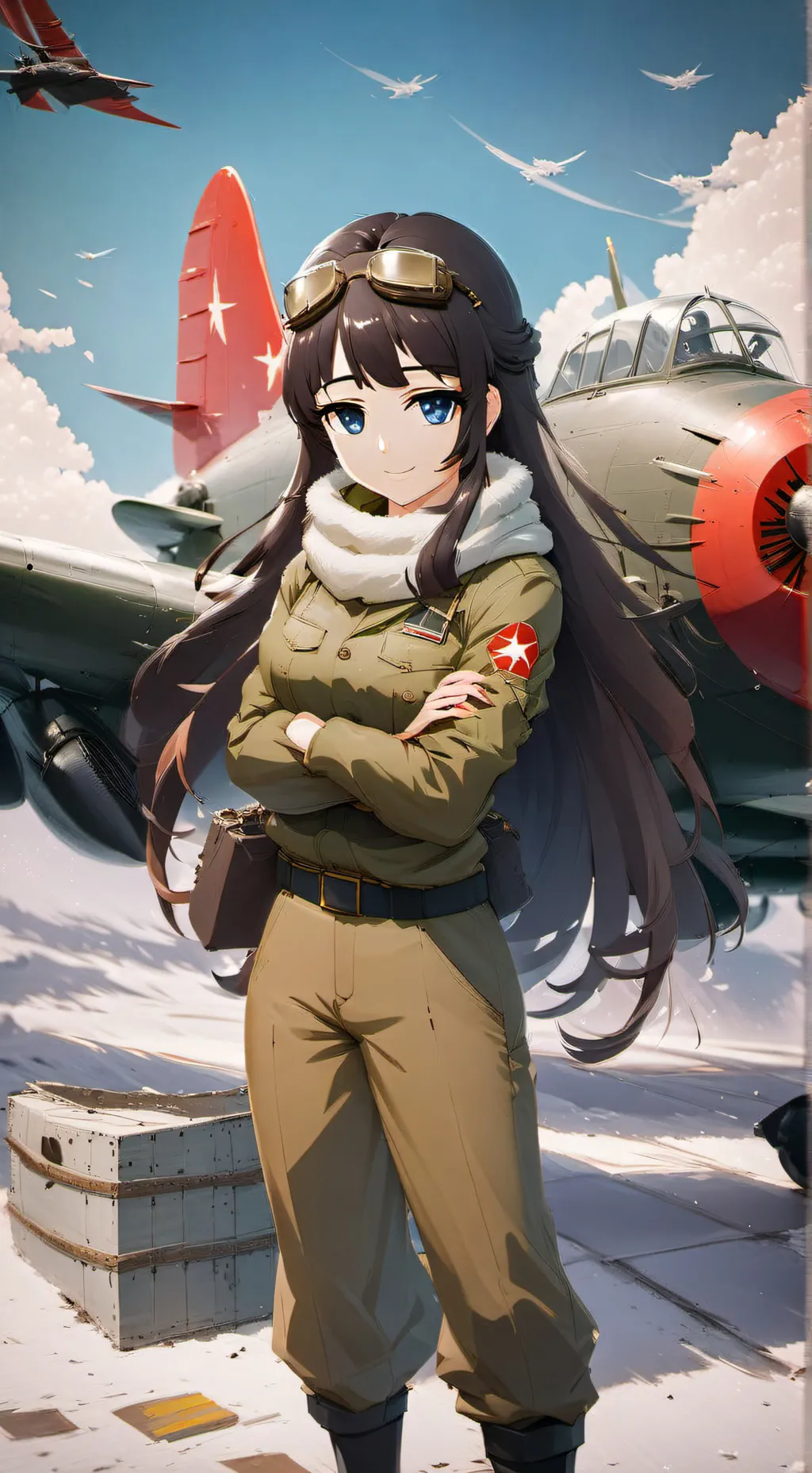 ai character: Yui Tadano background