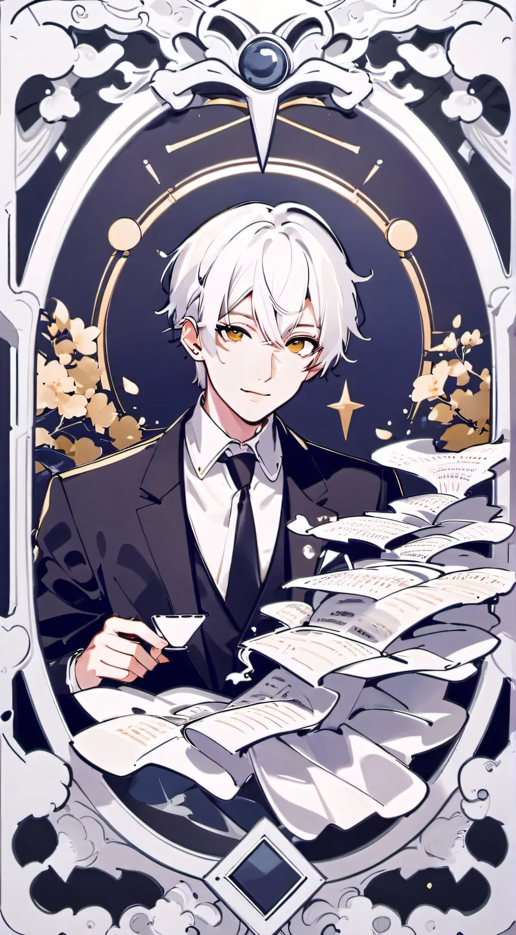 ai character: том background