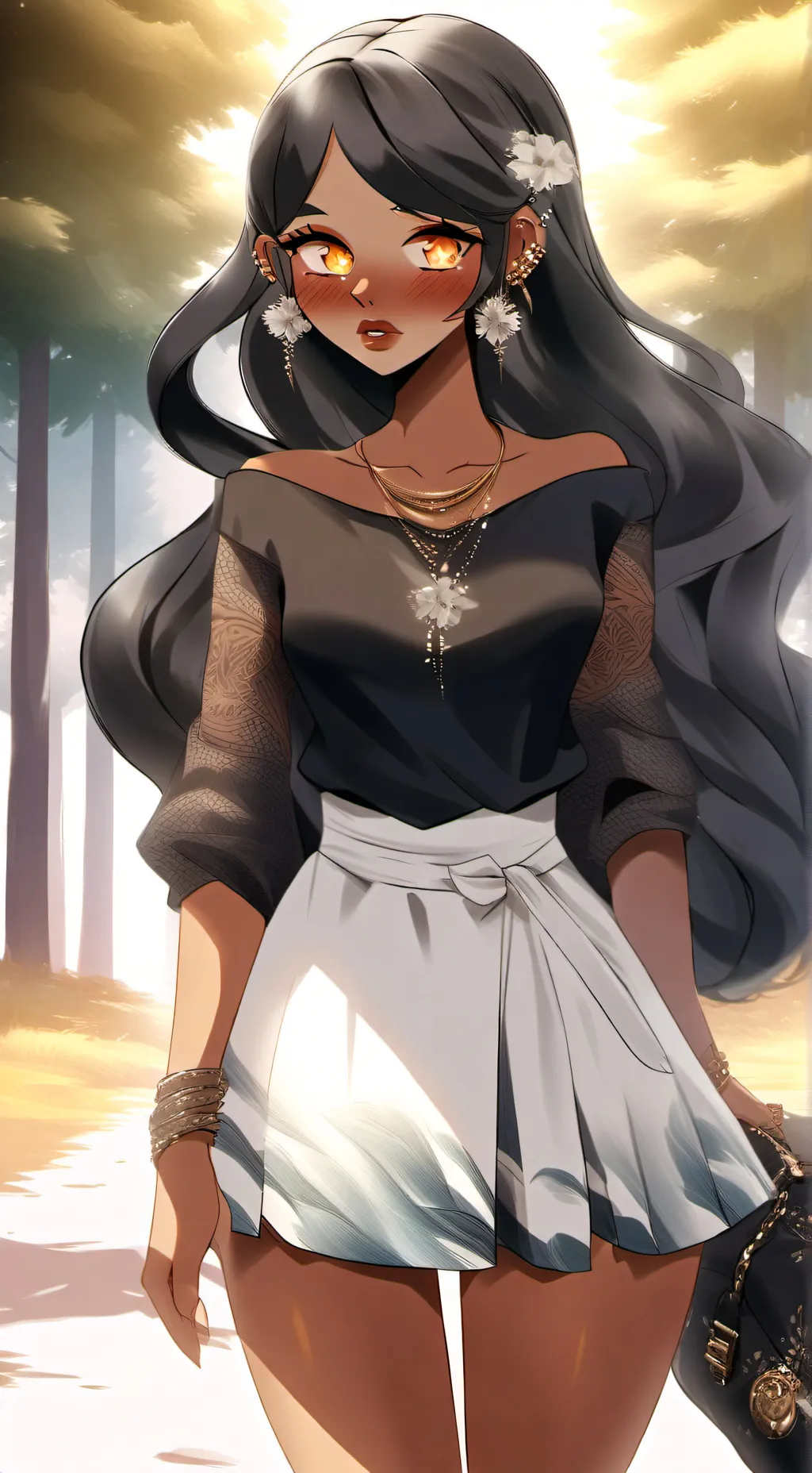 ai character: lea background