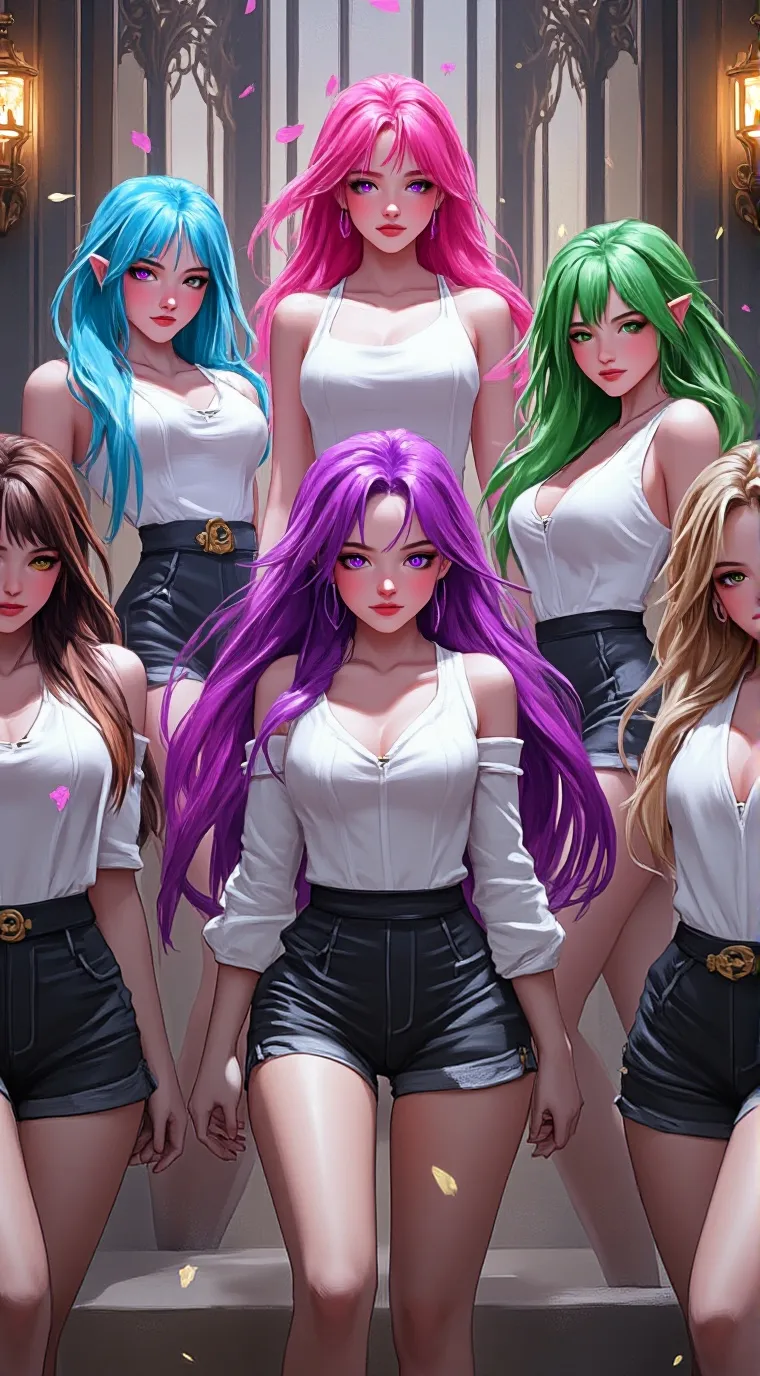 ai character: Lumina and the Qua background