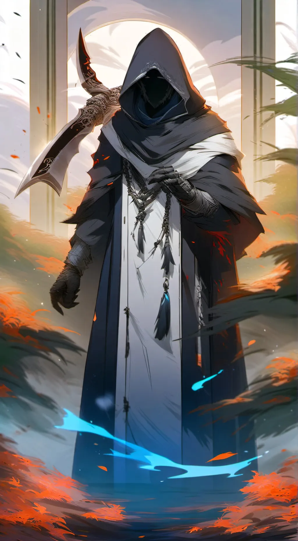 ai character: 💀Grim reaper💀 background